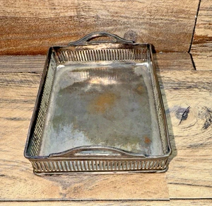 Vintage Int’l Silver Co. Hotel Division Soap Dish 4 x 3” x 1 1/4” Rare - Picture 1 of 10