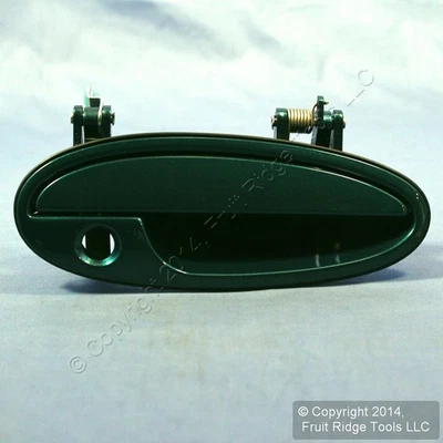 Manija de puerta delantera derecha verde azulado tropical oscuro GM OEM Foto 1 de 4