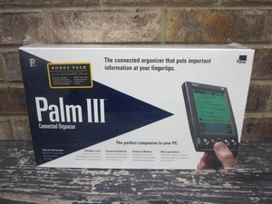 NEUF EN BOITE Vintage Palm III Organisateur Connecté Main PC Ordinateur PDA 3Com Tech - Photo 1 sur 6