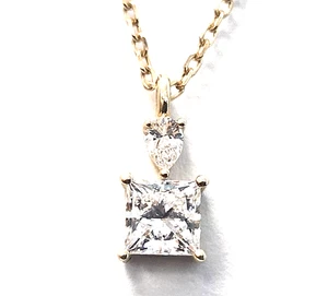 Lowest Price High Quality 0.46CT -14k Princess Cut Lab Grown Diamond HPHT VVS - Picture 1 of 6
