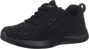 Skechers Mujer Bobs Squad 2-Galaxy Chasers Negro Entrenadores Reino Unido 8 - Imagen 1 de 5