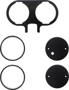 Montaje de calibre SLYFOX - doble - negro para TM-SLY26 - Imagen 1 de 2