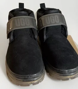 UGG NEUMEL CLEAR BLACK CHUKKA BOOTS WOMEN'S SIZE US 5 1137030 (100% AUTHENTIC) - Picture 1 of 14