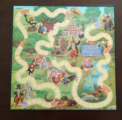 Vintage 1988 The Uncle Wiggly Game Replacement Pieces - Image 1 of 4
