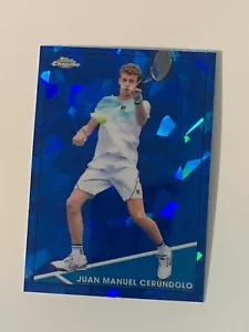 JUAN MANUAL CERUNDOLO #77 - 2021 TOPPS CROMO ZAFIRO TENIS - Imagen 1 de 1