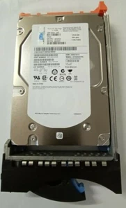 IBM 146GB 146.8GB FC 4Gbps 15K 3.5” 69Y2704 69Y2721 Hard Drive with caddy - Picture 1 of 4