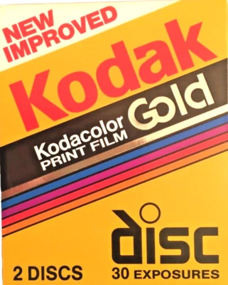 Expired 2 pack Kodak 15 exp Disc Color Print Film for a 4000, 6000, 8000 Camera - Image 1 of 3