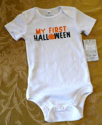 Okie Dokie Baby My First Halloween One Piece Body Suit - Size 6 mo. - Image 1 of 4