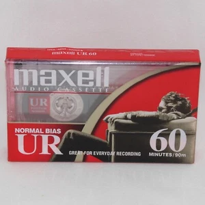 Maxell UR60 Audio Cassette 60 Minutes Normal Bias - Picture 1 of 7