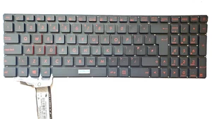 ASUS ROG GL552J GL552VW GL552JX GL552VX GL552VL GL552V Keyboard UK Backlit - Picture 1 of 2