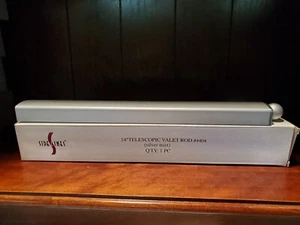 Sidelines 14" Telescoping Valet Rod Silver Mist Volume Discounts - Picture 1 of 5