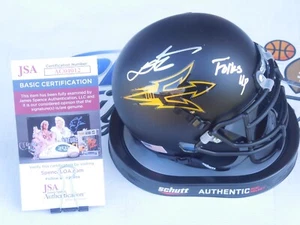 Daniyel Ngata signed Arizona State ASU Sun Devils mini helmet Forks Up JSA COA - Picture 1 of 1