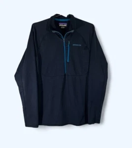 Patagonia Mens R1 Regulator Fleece Pullover Size LARGE Blue - Picture 1 of 6