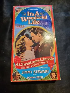 Frank Capra's ""It's a Wonderful Life"" Original VHS 1990 - Bild 1 von 3