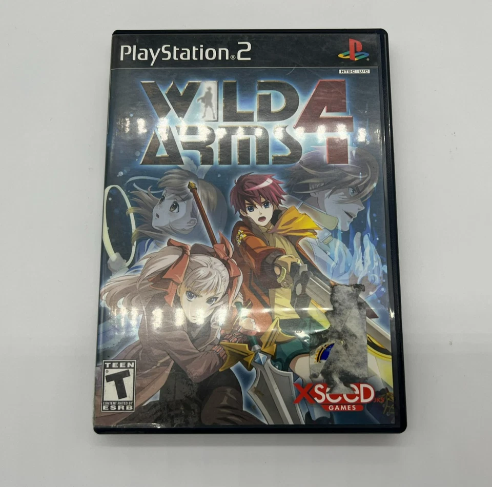 Wild Arms 4 (Sony PlayStation 2, 2006) [No Manual] - Image 1 of 4