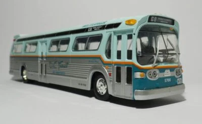 Corgi Fishbowl DC Transit GM Fishbowl Bus In Box C54601 has Mirrors and ID Card - Image 1 of 4