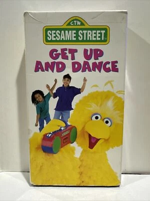Sesame Street - Get Up and Dance (VHS, 1997) - Image 1 of 3