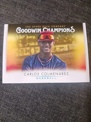 2021 Upper Deck Goodwin Champions Base #69 Carlos Colmenarez - Baseball - Image 1 of 2