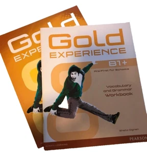 GOLD EXPERIENCE B1+ STUDENTS' BOOK WITH DVD-ROM AND MYLAB PACK + Workbook&Gram - Picture 1 of 4