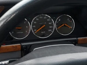 Per Daewoo Espero 90-99 Aros de aluminio pulido para el conjunto de indicadores - Foto 1 di 9