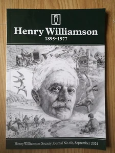 'Henry Williamson 1895~1977 HW Society Journal No. 60 September 2024 - Picture 1 of 3