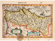 Portugal map, Portugallia olim Lusitania. Mercator 1634 | History of Portugal