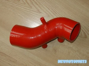 RED SILICONE AIR INTAKE HOSE FOR TOYOTA SUPRA MA70 7M-GTE MK3 - Picture 1 of 6