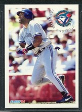 1994 Fleer Sunoco Atlantic Baseball - #6 - Joe Carter - Toronto Blue Jays