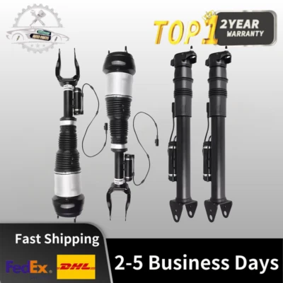 4 шт передних и задних стоек пневмоподвески с рекламой подходят для Mercedes W166 X166 ML550 GL500 - Изображение 1 из 4