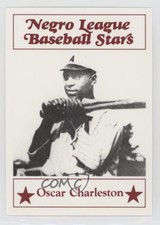 1986 Fritsch Negro League Baseball Stars Oscar Charleston #24 HOF