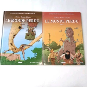 Conan Doyle Le Monde Perdu tome 1 et 2 Lot BD 2010 Glénat - Photo 1/24
