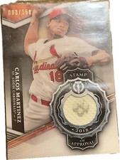 Stamp Of Approval Relics SOA-CM Carlos Martinez, St. Louis Cardinals
