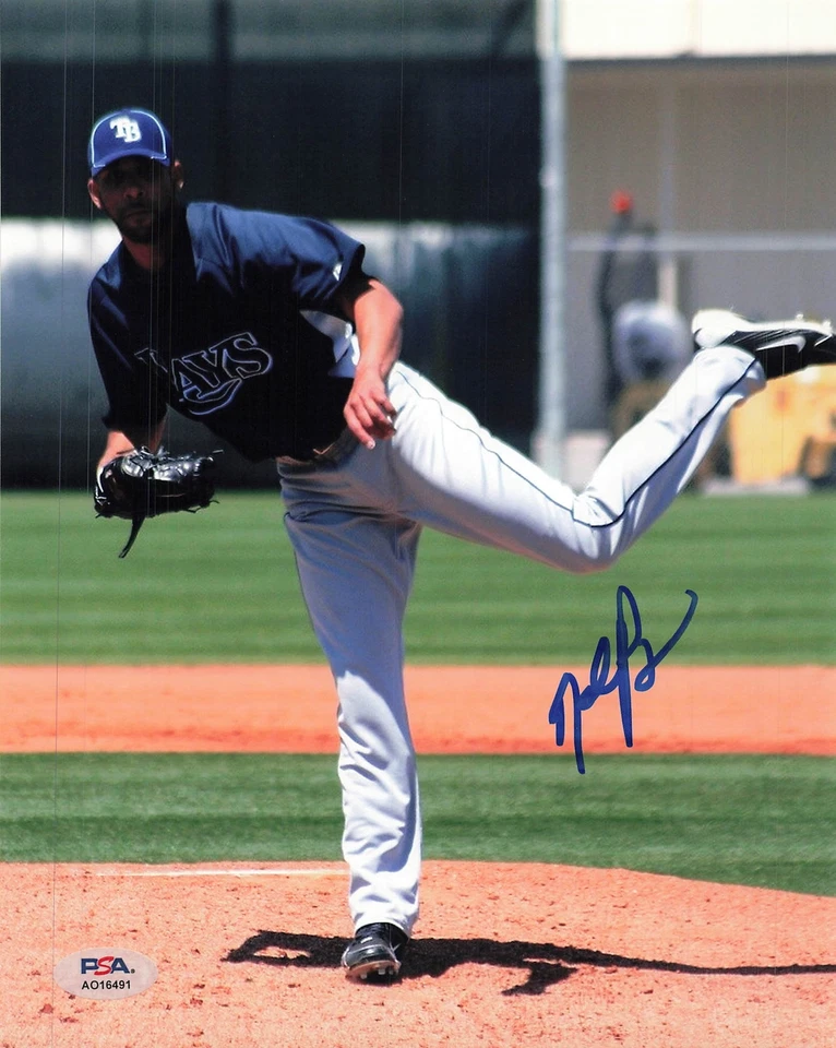 Foto firmada por David Price 8x10 PSA/DNA autografiada por Tampa Bay Rays Foto 1 de 1