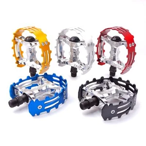 Wellgo Old school BMX XC-II bear trap Bicycle Bike pedals 9/16" MTB BMX 8 Colors - Picture 1 of 9