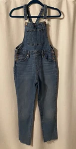 Universal Threads Blue Jean Bib Overalls Pants Women's 4/27R - Picture 1 of 6
