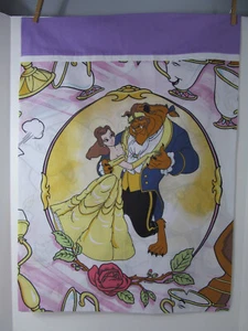 Vintage Die Schöne und das Biest Standard Kissenbezug Belle Rose Cogsworth Mrs Potts Z3 - Bild 1 von 6
