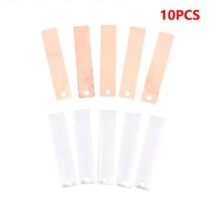 10 PCS Copper Sheet Zinc Electrode Strip For DIY Fruit Materials Consumables _cn - Bild 1 von 11