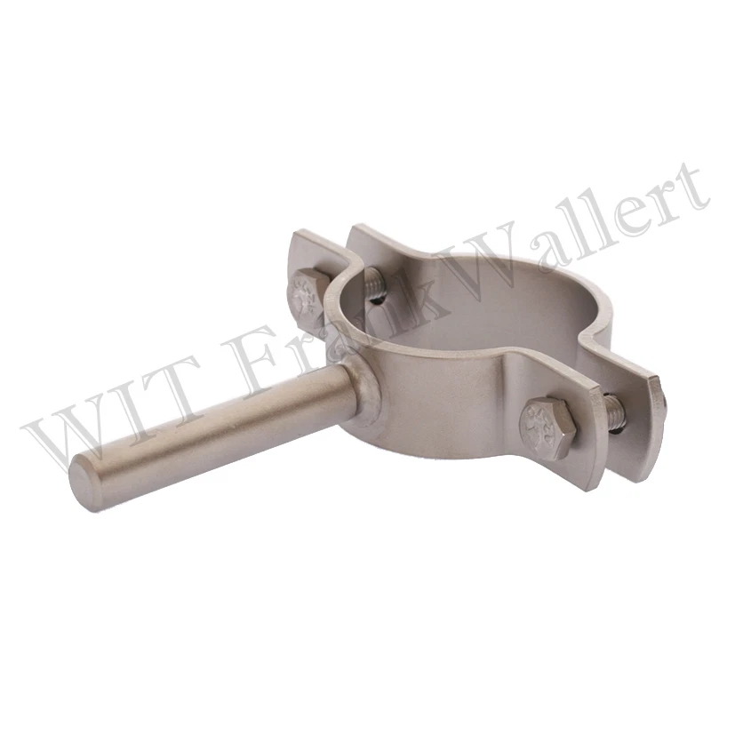 Edelstahl 85mm 1.4301 Rohr Rohrschelle Schelle M. Schaft DN80 - Bild 1 von 1