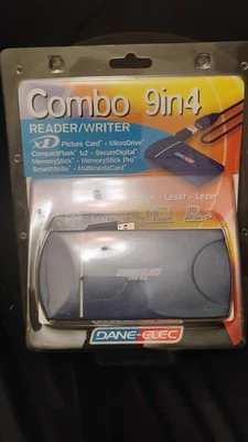 Dane-Elec Combo 9 in 4 Reader Writer USB 2.0 NEW - Image 1 of 2
