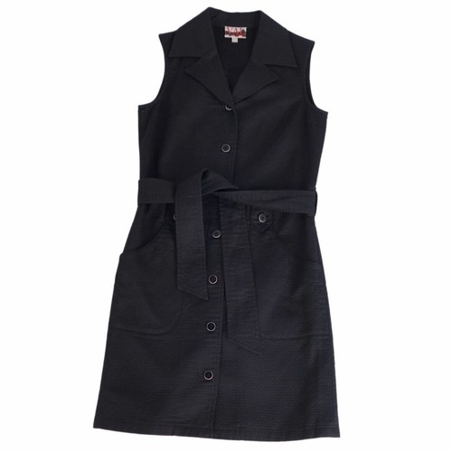 Cappotto vintage VALENTINO VAL by cappotto cintura smanicato cotone capospalla usato0