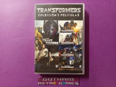 Transformers Coleccion 5 Peliculas pelicula en DVD - Imagen 1 de 2
