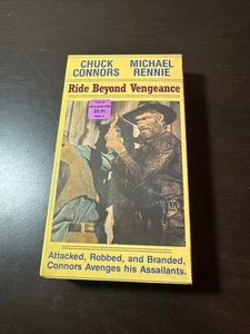 Ride Beyond Vengeance 1965 1990 Printing GoodTimes VHS New Sealed Chuck Connors - Imagen 1 de 6