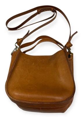 Bolso Bandolera Madewell Cuero Marrón Sillín Bolso Cartera Correa Ajustable Foto 1 de 4