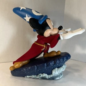 Disney Mickey Mouse Aprendiz de Hechicero 12" Figura Grande Iluminada - Fantasía - Imagen 1 de 11