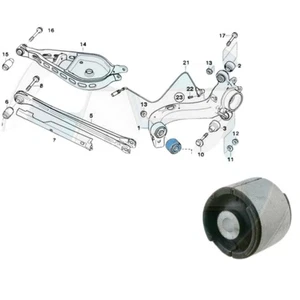for BMW 3 SERIES X3 Z4 M3 E36 E46 E83 E85 REAR AXLE TRAILING ARM BUSHING BUSHES - Picture 1 of 1