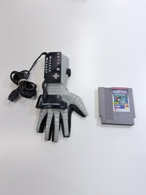 Authentic Nintendo NES Power Glove Controller *USED UNTESTED* W/ Glove Ball