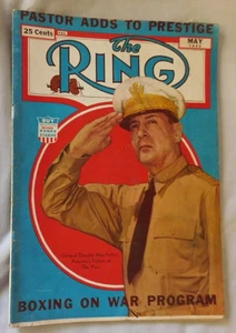 May 1942 The RING Boxing Magazine General Douglas MacArthur - Picture 1 of 1