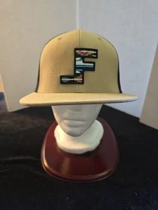 Lane Frost SnapBack Cap Mütze, 3/4 Mesh Neu Hellbraun/Schwarz Azteken Logo Richardson 511 - Bild 1 von 8