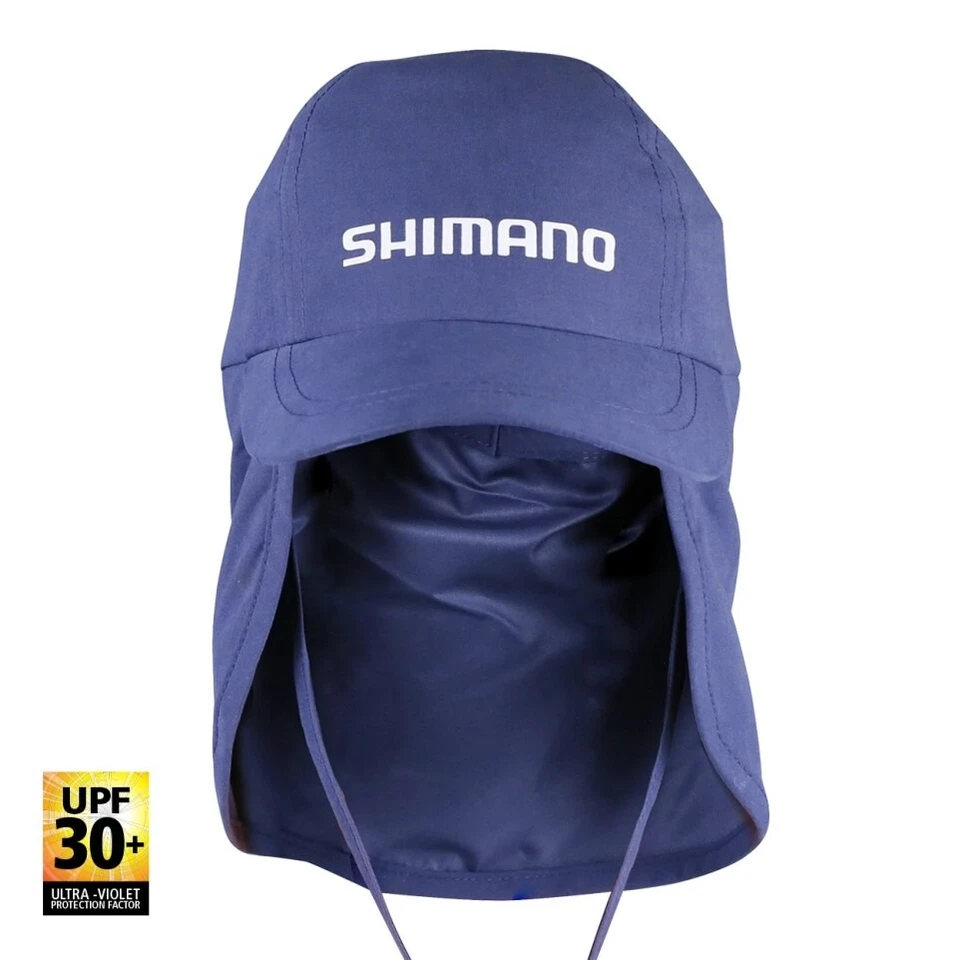 Shimano Kids' Legionnaire Hat Navy by Anaconda