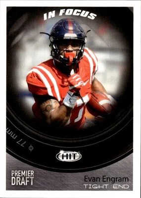 2017 SAGE HIT #48 Evan Engram Ole Miss Rebels - Image 1 of 2